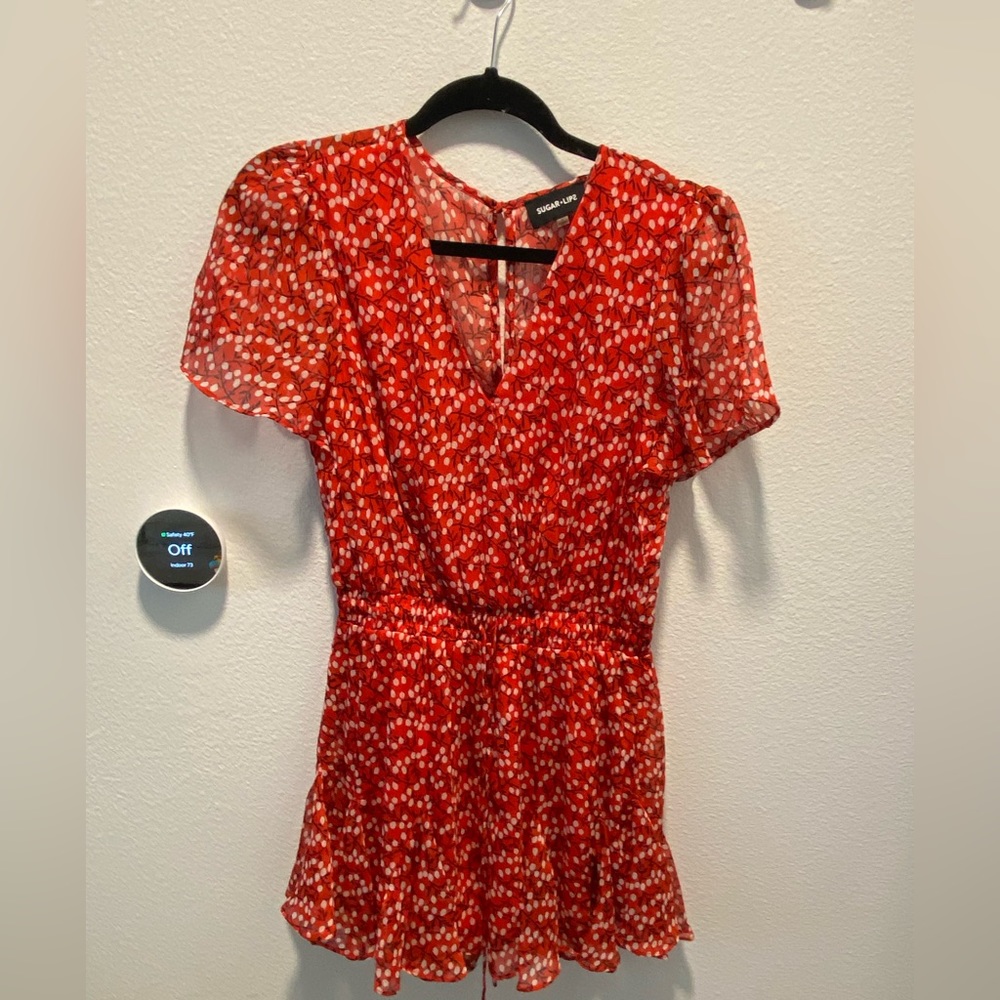 Sugar Lips Romper Dress